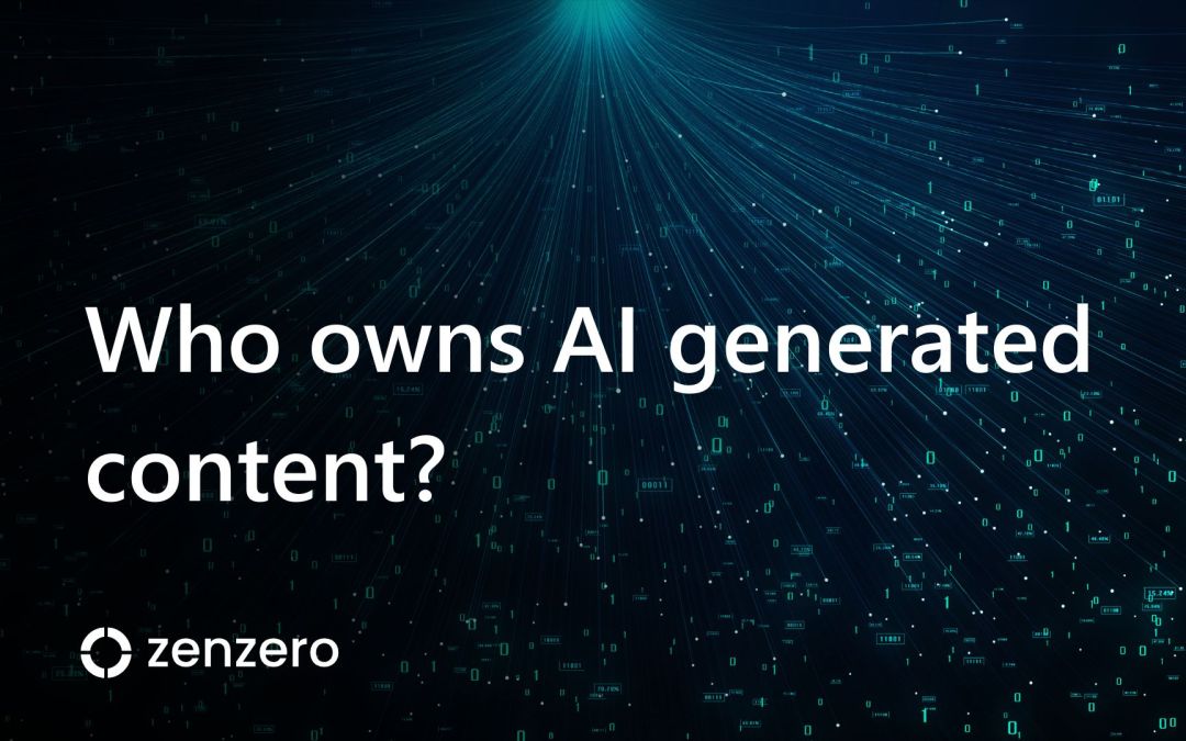 Who owns AI generated content?