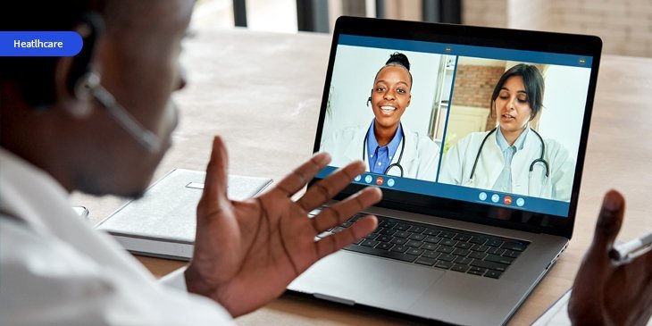 What does enterprise telehealth within the hospital look like and require?