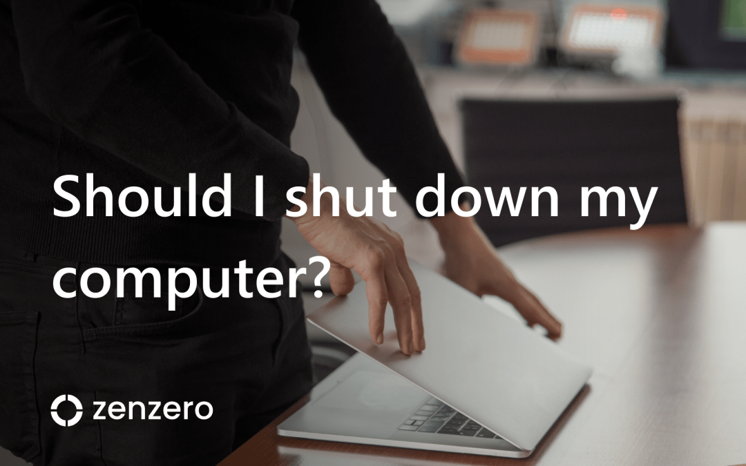 Should I shut down my computer?