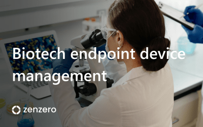 Biotech endpoint device management
