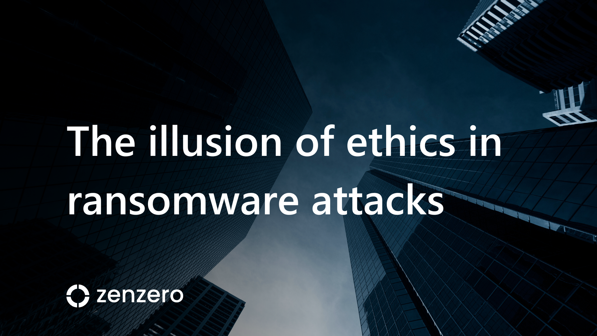 The illusion of ethics in ransomware attacks