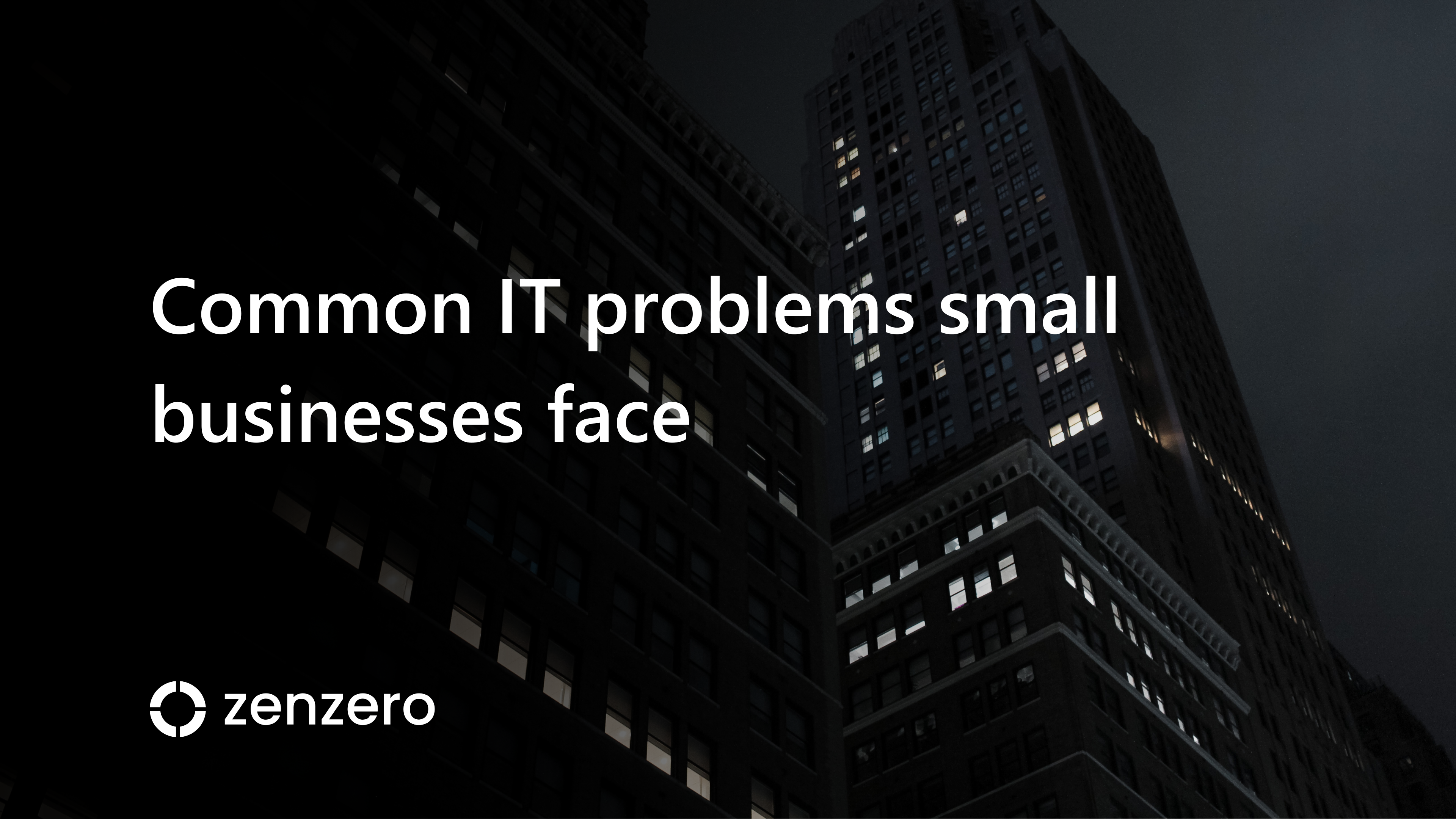 Common IT problems small businesses face