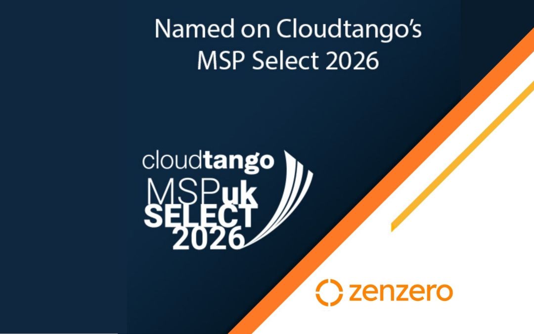 Zenzero recognised on Cloudtango’s MSP Select 2026