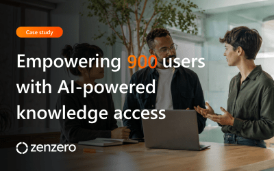 Empowering 900 users with AI-powered knowledge access