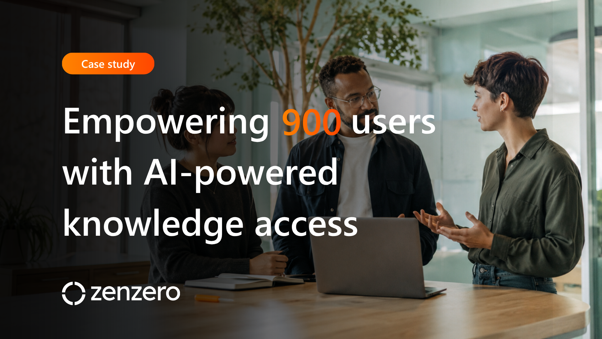Empowering 900 users with AI-powered knowledge access Empowering 900 users with AI-powered knowledge access